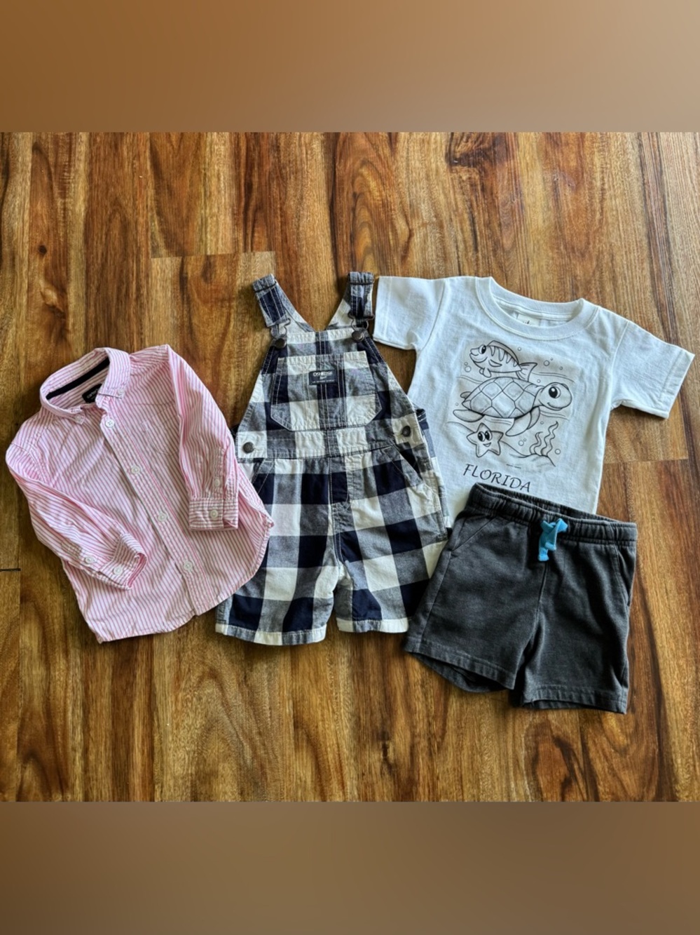 Four (4) Pieces of Boys Toddler Clothing, Size 18 Months